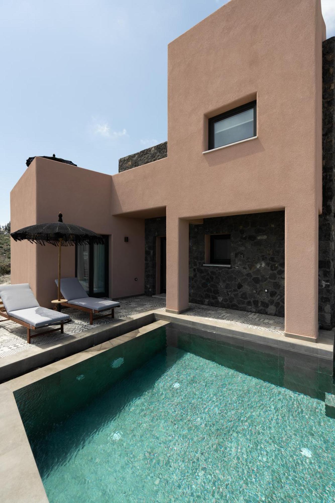 Golden Moments Luxury Stone Villas A Mesaria Bagian luar foto