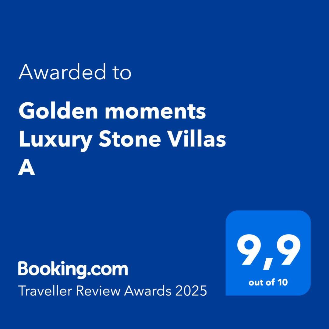 Golden Moments Luxury Stone Villas A Mesaria Bagian luar foto